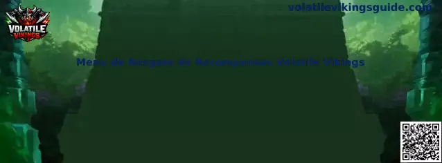 Menu de Resgate de Recompensas Volatile Vikings Interfaz