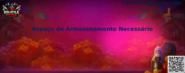 Espaço de Armazenamento Necessário Volatile Vikings