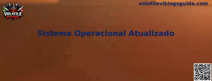 Sistema Operacional Atualizado para optimizar la experiencia digital
