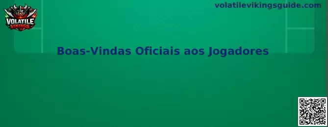 Boas-Vindas Oficiais aos Jogadores en Volatile Vikings
